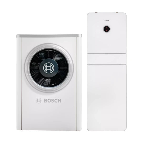 Bosch lucht-water warmtepomp monoblock CS7000iAW 7 ORM-S - 6,3 kW, 1 fase, 230 V