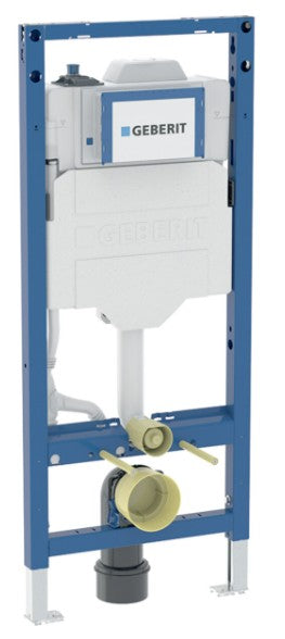 Geberit Duofix Inbouwframe voor Wandtoiletten - 120 cm - Sigma 12 cm - HS30 Hygiënische Spoeling