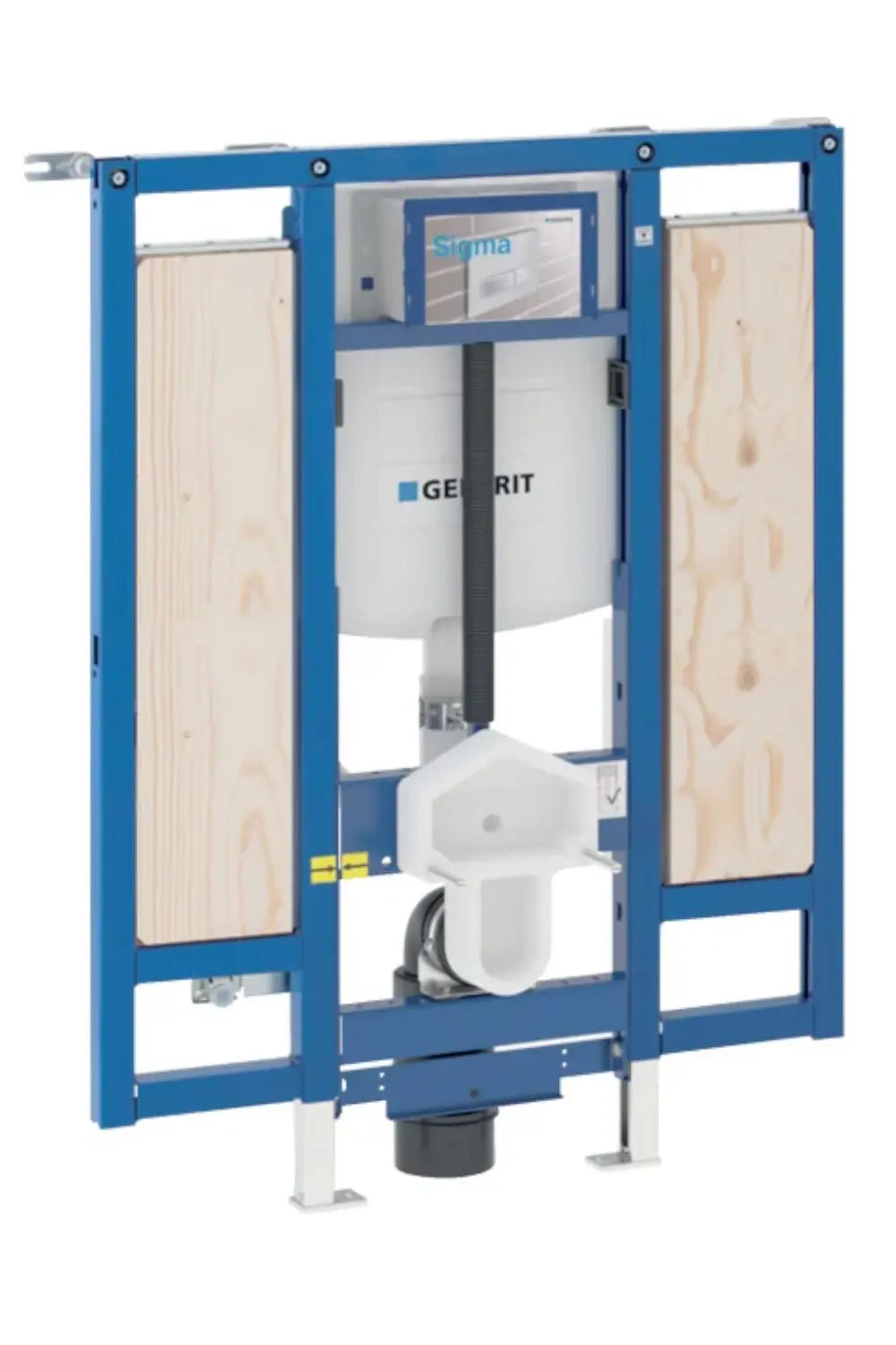 Geberit Duofix-frame voor Toilet voor Mensen met een Beperking - Speciaal - Sigma 12 cm - Verstelbaar