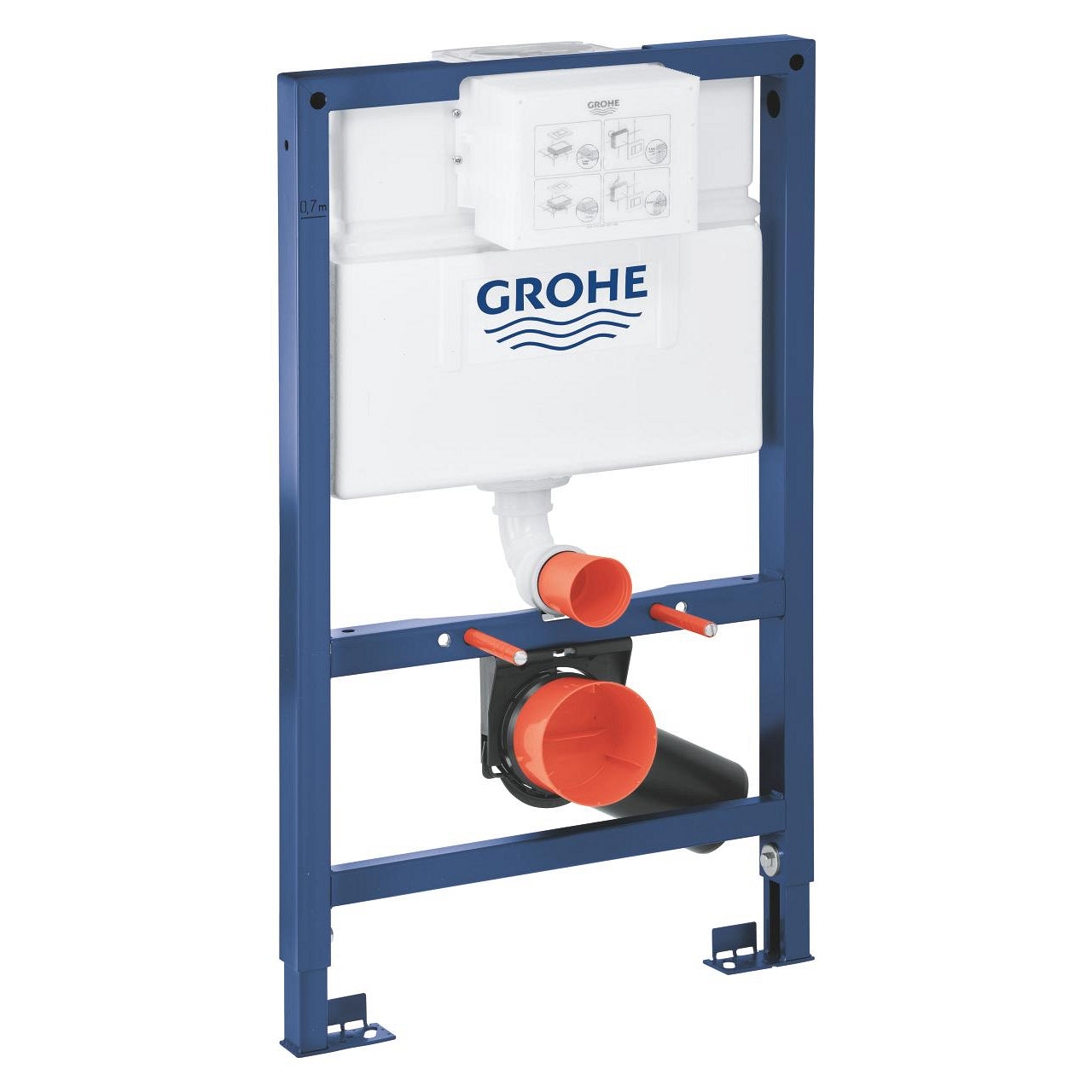 Grohe RAPID SL Inbouwframe voor Wandtoilet