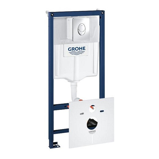 Grohe RAPID SL 4-in-1 Inbouwframe voor Toilet - 1,13 m - Skate Air - Beugels - Geluidsabsorberende Set