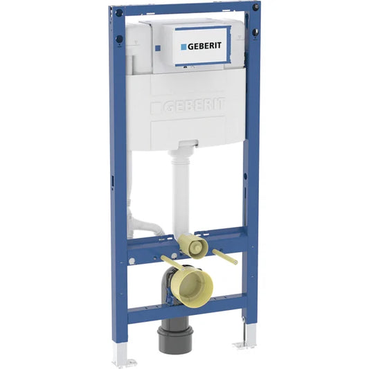 Geberit Duofix inbouwframe voor toilet, Omega 12 cm, H112
