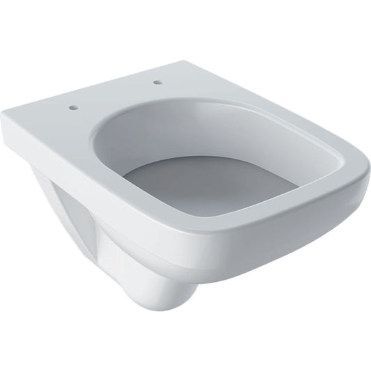 Geberit Selnova Compact Wandtoilet met Spoelfunctie - Kort - 48 cm - Geometrische Vorm