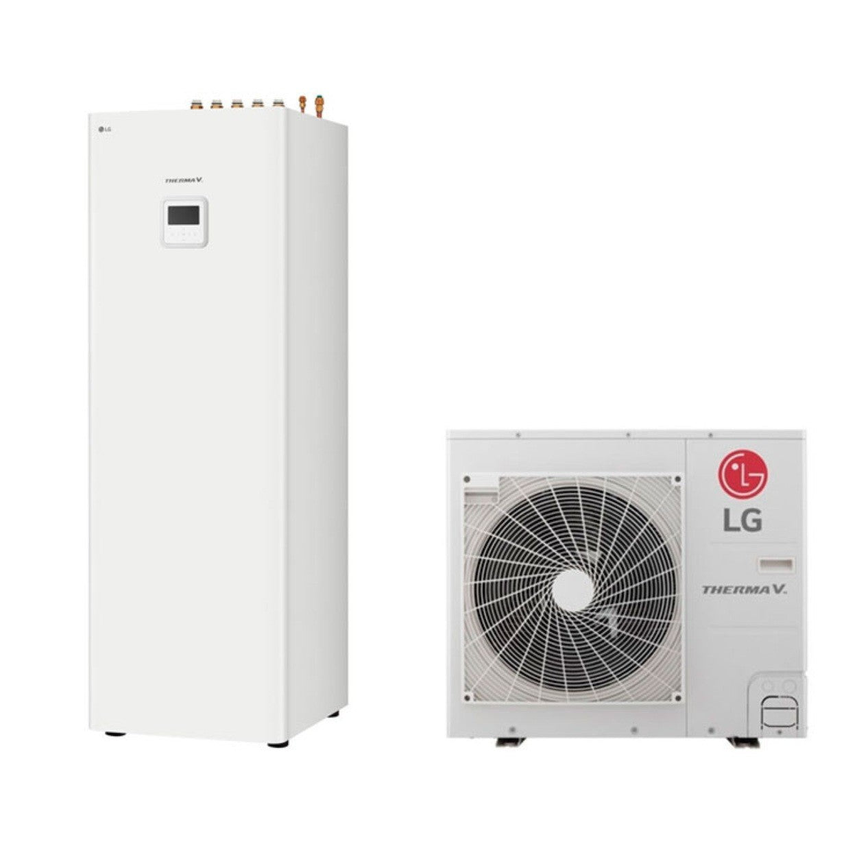 LG Split-Air Warmtepomp Set DLU445 - 9 kW met 200L Boiler | Compleet Systeem