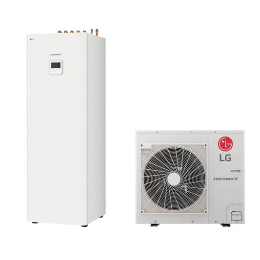 LG Split-Air Warmtepomp Set DLU445 - 9 kW met 200L Boiler | Compleet Systeem