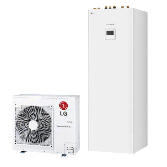 LG Split-Air Warmtepomp Set DLU446 - 7 kW met 200L Boiler | Compleet Systeem