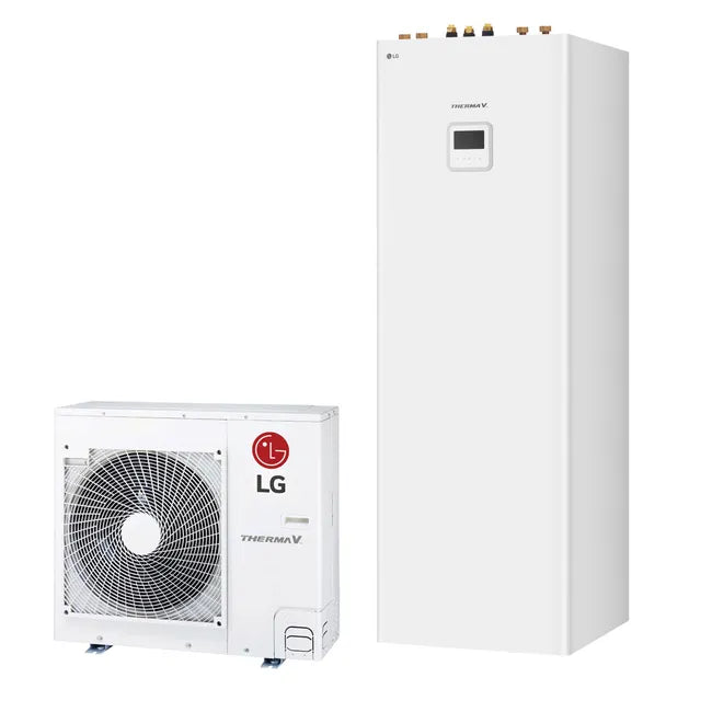 LG Split-Air Warmtepomp Set DLU447 - 5 kW met 200L Boiler | Compleet Systeem