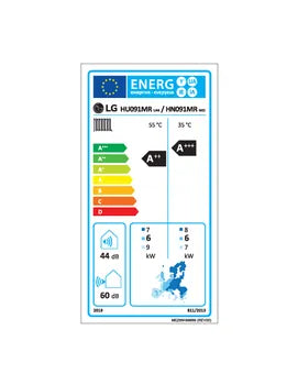 LG Split-Air Warmtepomp Set DLU446 - 7 kW met 200L Boiler | Compleet Systeem